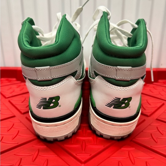 New Balance 650 White/Green/Grey High Tops Mens size 13 - Picture 4 of 4